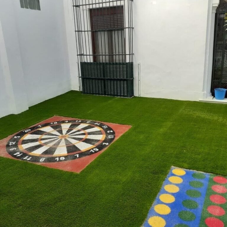 parque infantil de césped artificial Matigreen