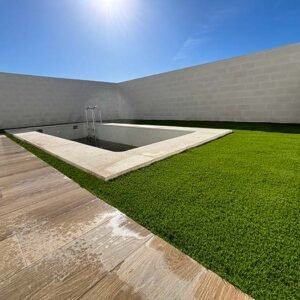 Piscina despues Diseño de jardines y parques infantiles